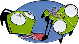 Working Out - Invader Zim Pin