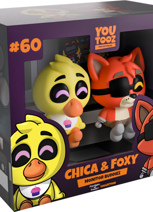 Friday Night at Freddy's - Chica & Foxy Monitor Buddiez