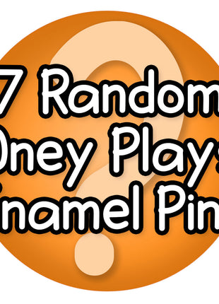 SEVEN RANDOM ONEY PLAYS ENAMEL PINS *LIMITED STOCK*
