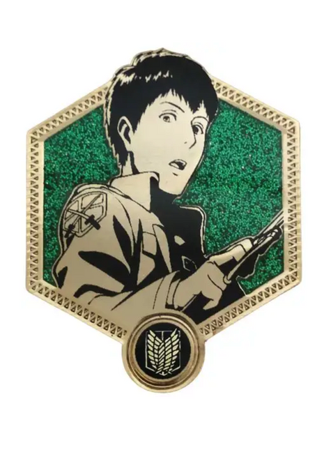 Attack on Titan Golden Bertholdt Hoover Pin