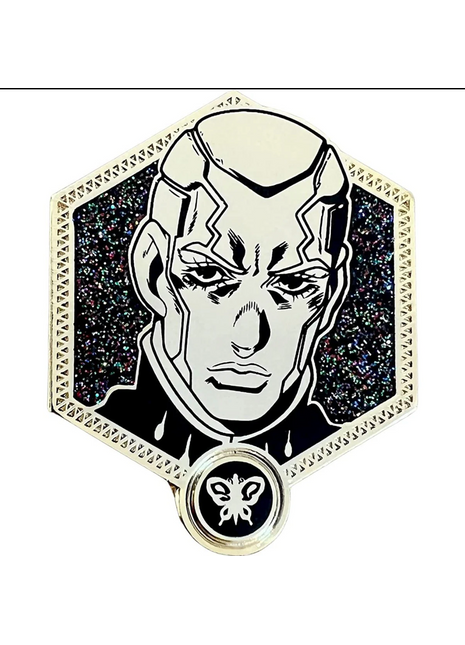 JOJO: Stone Ocean: Father Pucci Golden Enamel Pin *LAST CHANCE*