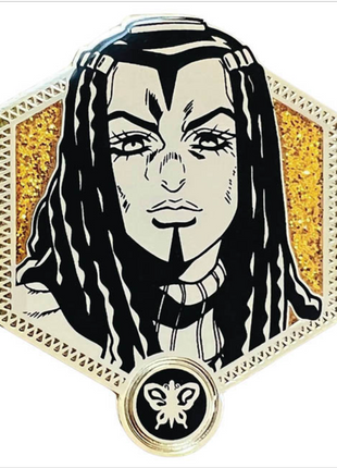 Jojos Bizarre Adventure Stone Ocean Golden Series Ermes Pin *LAST CHANCE*