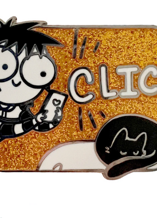 Photo Shoot: Sarah's Scribbles Collectible Pin *LAST CHANCE*