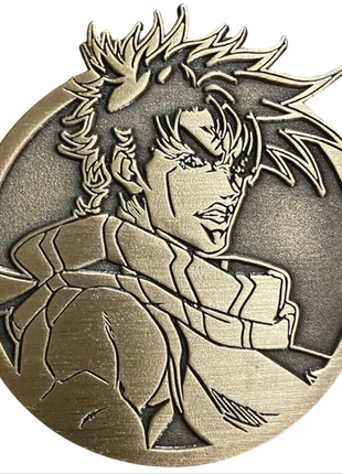 Jojos Bizarre Adventure Joseph 10th Ltd Ed Emblem Pin *LAST CHANCE*