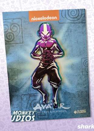 Aang's Cosmic Chakra - Avatar the Last Airbender Enamel Pin