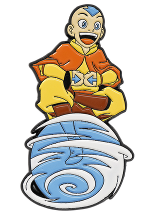 Aang on Air Scooter  - Avatar: The Last Airbender Enamel Pin