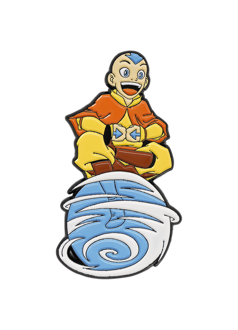 Aang on Air Scooter  - Avatar: The Last Airbender Enamel Pin