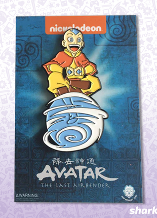 Aang on Air Scooter  - Avatar: The Last Airbender Enamel Pin