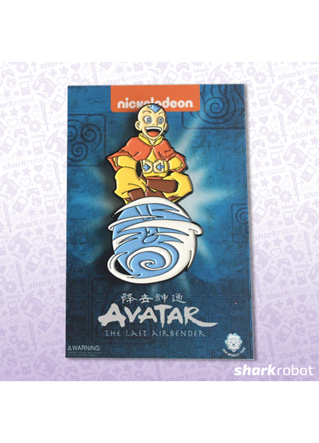Aang on Air Scooter  - Avatar: The Last Airbender Enamel Pin