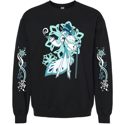 Crewneck Sweatshirt - Andrealphus - Cozy Winter w/Printed Sleeves *PRE-ORDER*