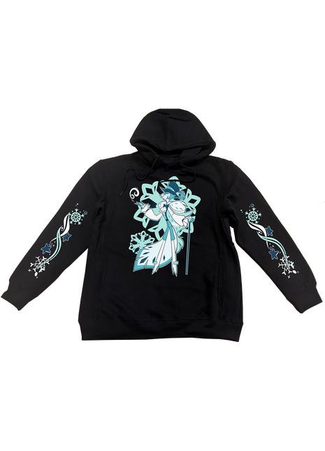 Pullover Hoodie - Andrealphus - Cozy Winter w/Printed Sleeves *PRE-ORDER*