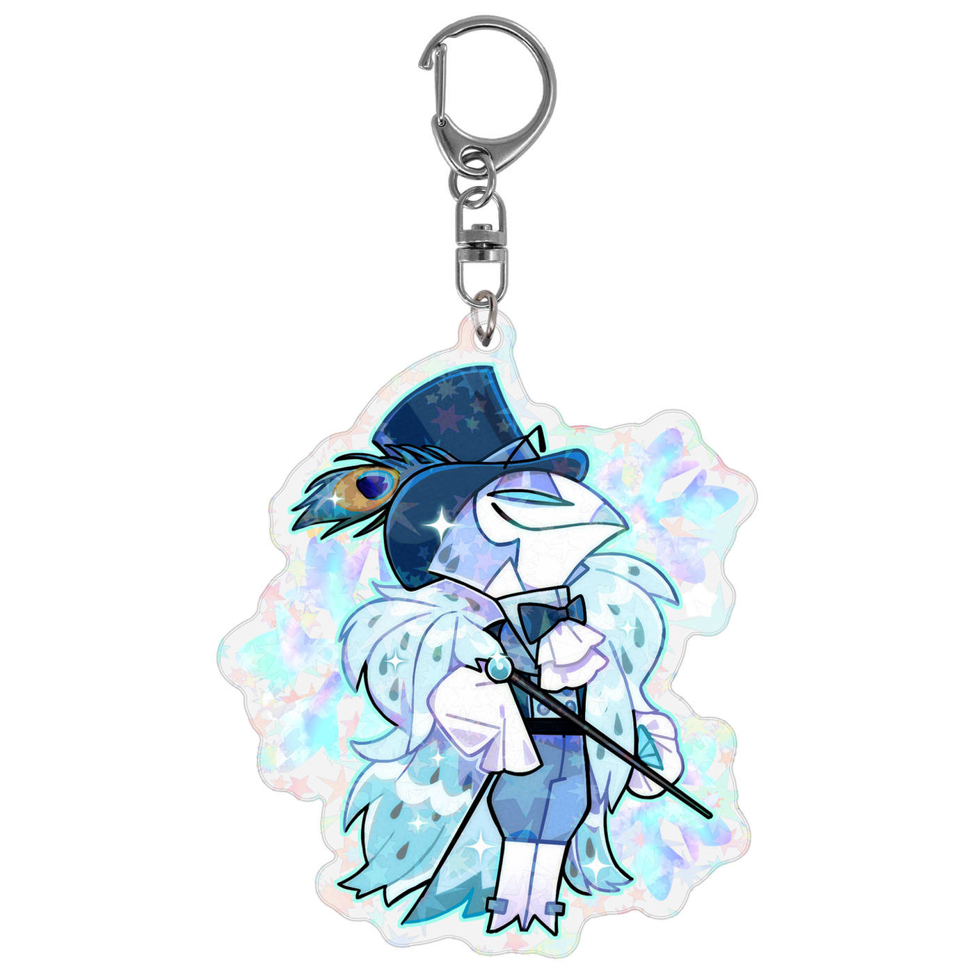 Andrealphus - Cozy Winter - Holographic Keychain *LIMITED STOCK ...