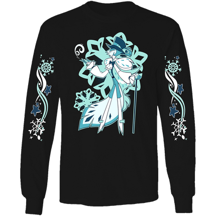 Long Sleeve Shirt - Andrealphus - Cozy Winter w/Printed Sleeves *PRE-ORDER*