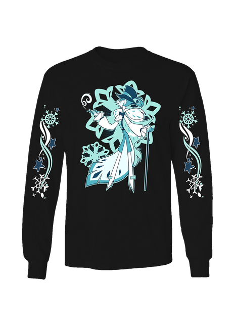 Long Sleeve Shirt - Andrealphus - Cozy Winter w/Printed Sleeves *PRE-ORDER*