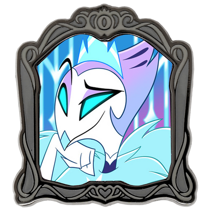 Andrealphlus Changing Portrait - Lenticular Pin *FINAL SALE*