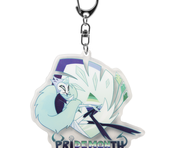 Andrealphus - Pride 2025 Acrylic Keychain – Shark Robot