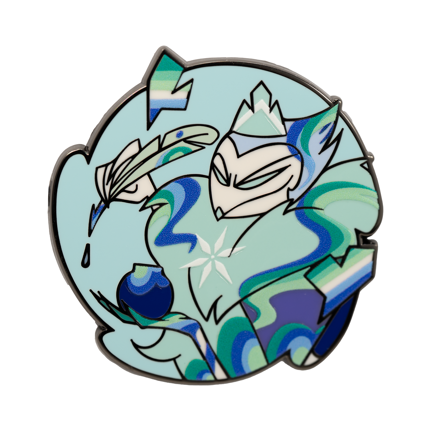 Andrealphus Pride 2025 Enamel Pin SALE Shark Robot andrealphus-pride-2025-enamel-pin-sale-shark-robot