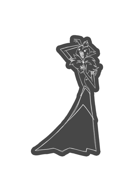 Sketchy Andrealphus Car Decal *LIMITED STOCK*