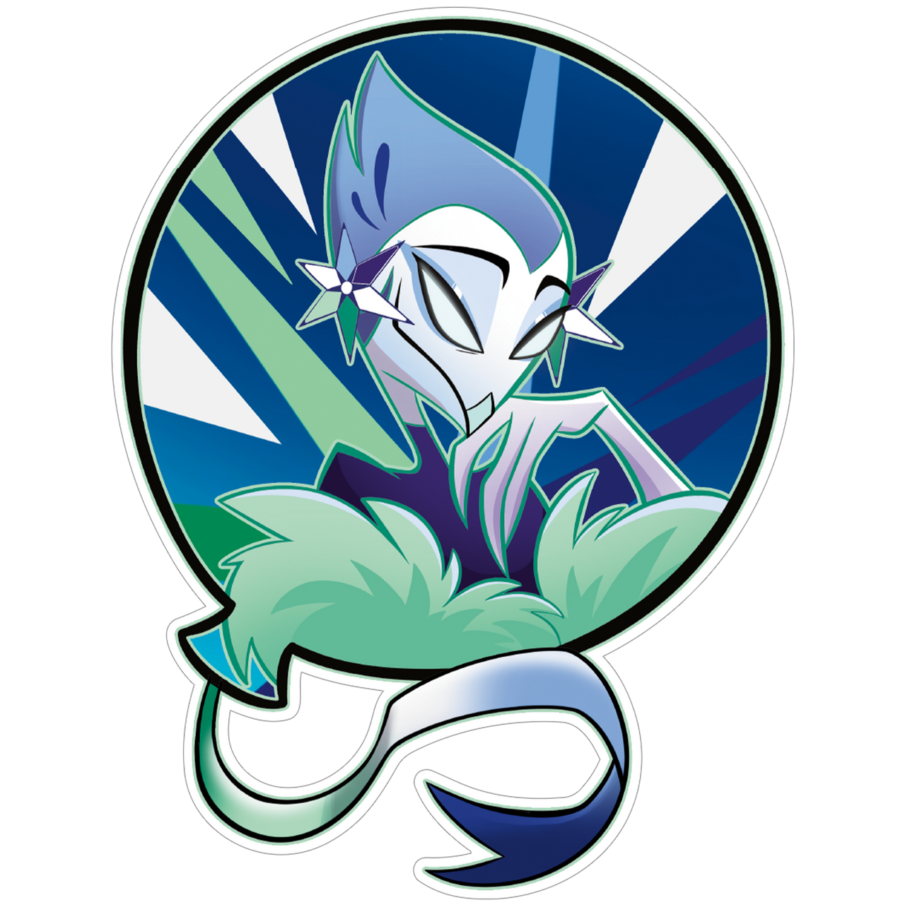 Andrealphus Pride Balloon Sticker *LIMITED STOCK* – Shark Robot
