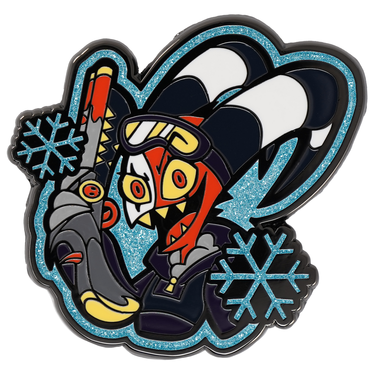 Antarctica Blitz - Enamel Pin *LIMITED STOCK* – Shark Robot