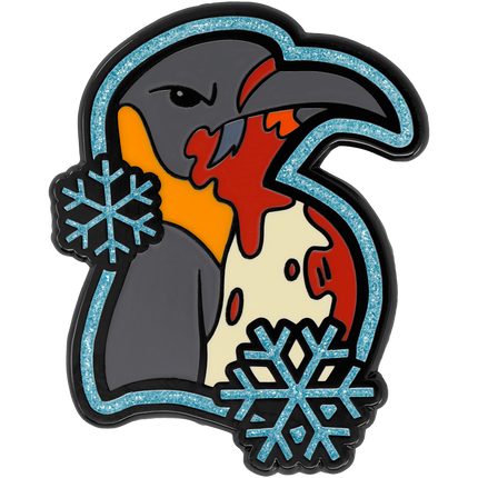 Killer Penguin - Enamel Pin *LIMITED STOCK*