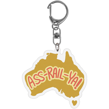 Ass-Rail-Ya! Keychain *LIMITED STOCK*
