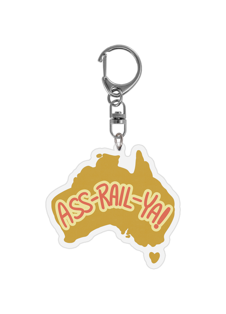 Ass-Rail-Ya! Keychain *LIMITED STOCK*