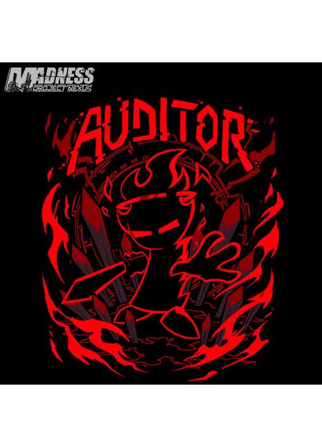 Pullover Hoodie - The Auditor w/Printed Sleeves *LAST CHANCE*