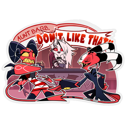 Aunt Barb Sticker *LIMITED STOCK*