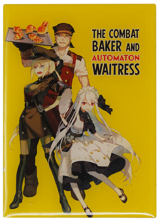 The Combat Baker + Automaton Waitress Pin *LAST CHANCE*