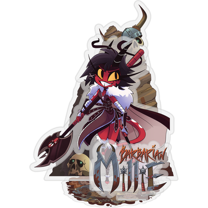 Barbarian Millie Standee *LIMITED STOCK*