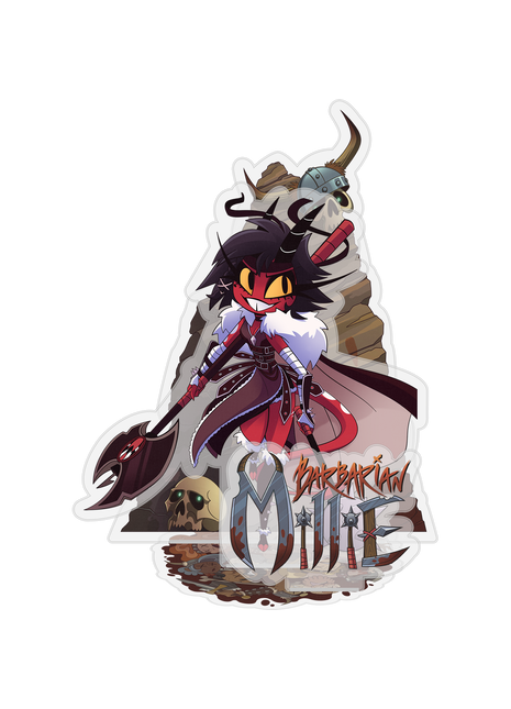 Barbarian Millie Standee *LIMITED STOCK*