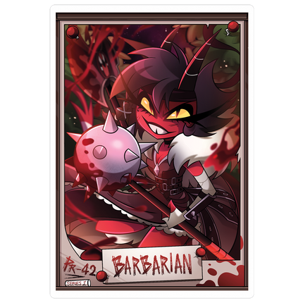 Helluva Boss Trading Cards - Barbarian Promo Card (PR-42) *LIMITED STOCK*