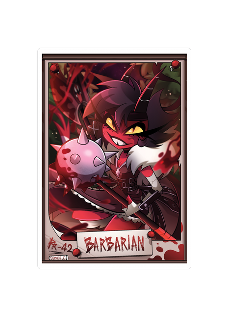 Helluva Boss Trading Cards - Barbarian Promo Card (PR-42) *LIMITED STOCK*