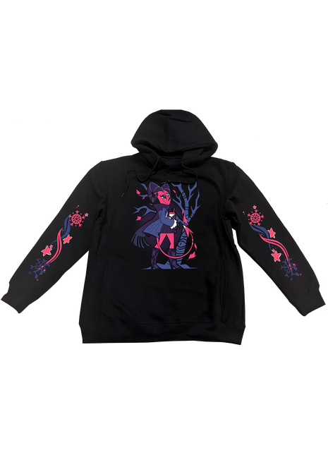 Pullover Hoodie - Barbie Wire - Cozy Winter w/Printed Sleeves *PRE-ORDER*