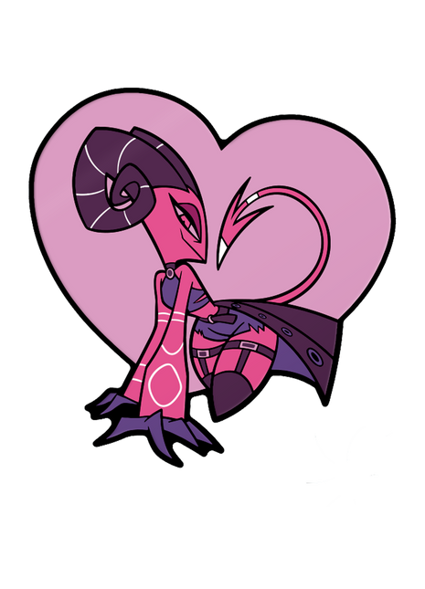 Barbie Wire - Heart Breaker - Enamel Pin *PRE-ORDER*