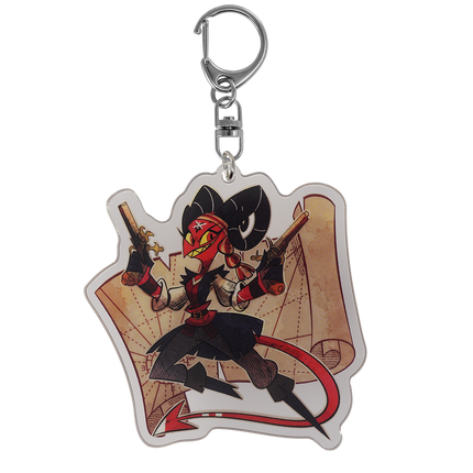 Barbie Wire - Pirates - Summer Keychain *LIMITED STOCK*