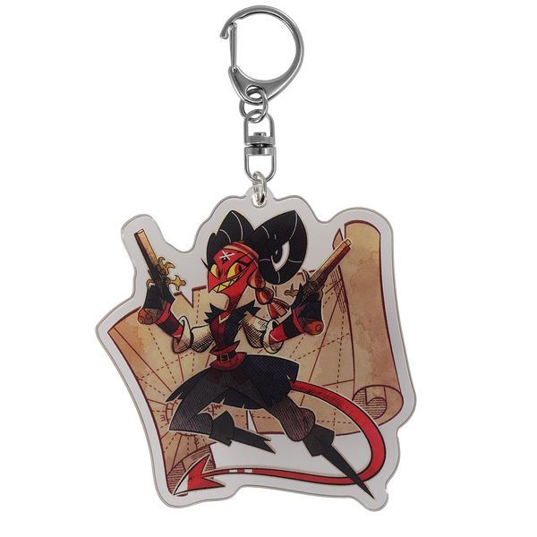 Silent Film Keychain