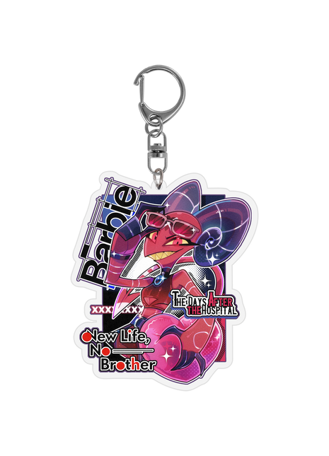 Barbie Wire - Key To My Heart Keychain *PRE-ORDER*