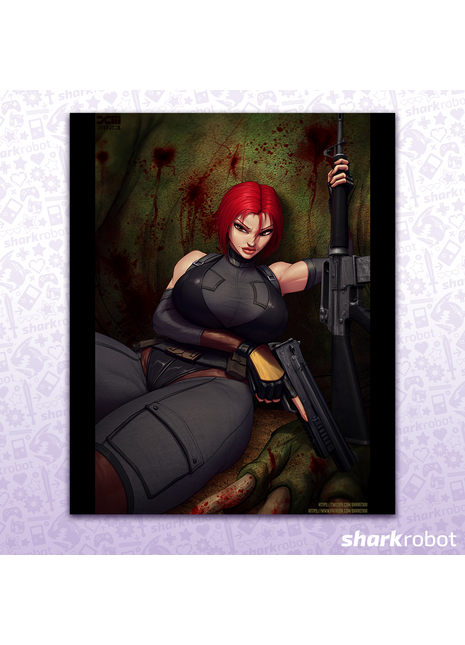 Dino Hunter - Poster Print