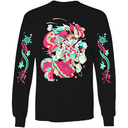 Long Sleeve Shirt - Beelzebub - Cozy Winter w/Printed Sleeves *PRE-ORDER*