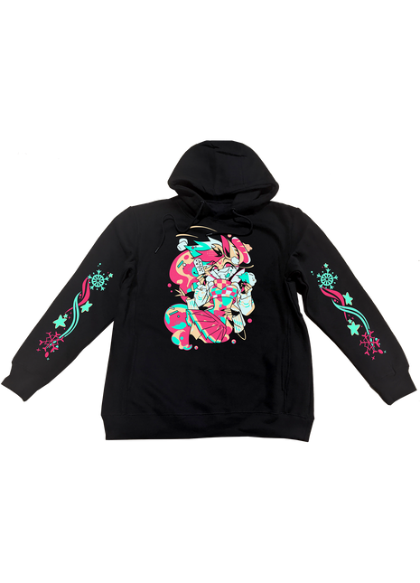 Pullover Hoodie - Beelzebub - Cozy Winter w/Printed Sleeves *PRE-ORDER*