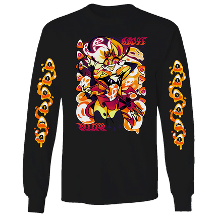 Long Sleeve Shirt - Beelzebub Halloween 2024 w/Printed Sleeves