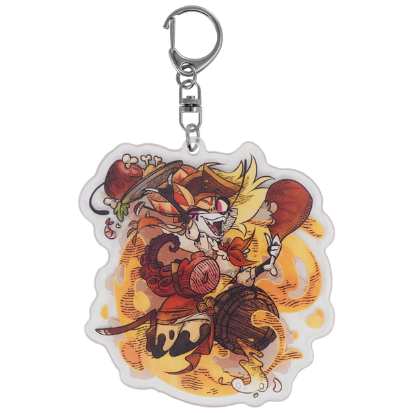 Beelzebub - Pirates - Summer Keychain – Shark Robot