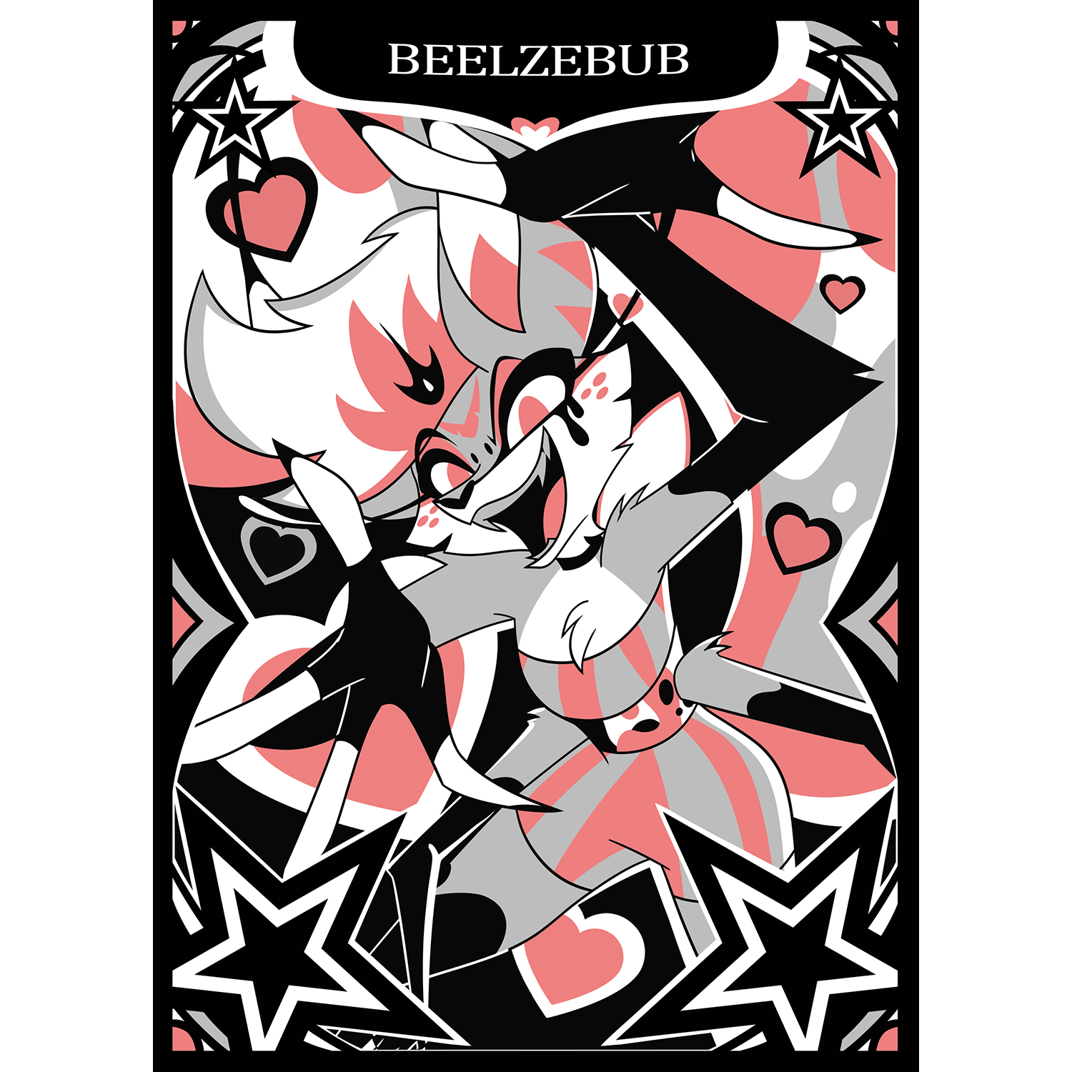 Helluva Boss Collectible Metal Cards Pride Wave 3 SALE Shark Robot helluva-boss-collectible-metal-cards-pride-wave-3-sale-shark-robot