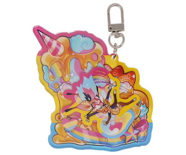 Beelzebub - Pride Parade - Shaker Keychain *LIMITED STOCK* – Shark