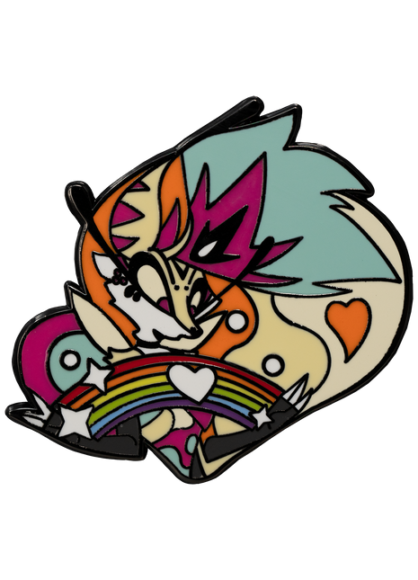 Queen Bee - Beelzebub Rainbow - Enamel Pin *LIMITED STOCK*