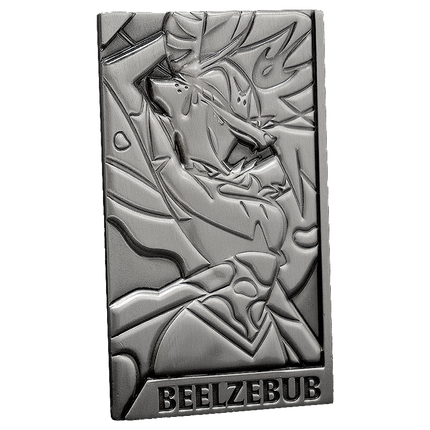 Beelzebub Silver Plated Metal Collectible Card *FINAL SALE*