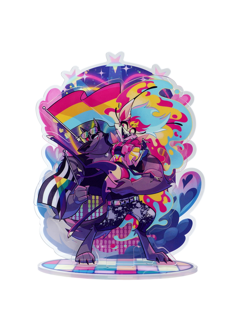 Bee & Vortex  - Pride 2025 Standee *SALE*