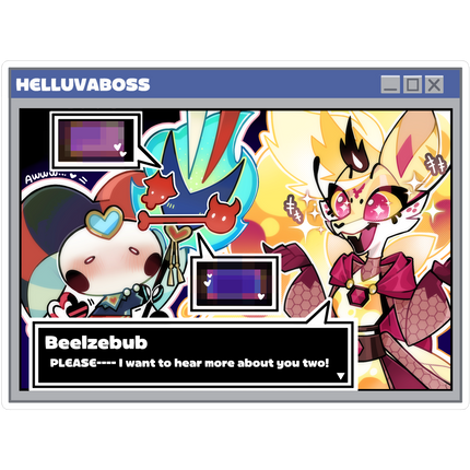 Helluva Boss: Imps & Imbeciles Sticker Pack *LIMITED STOCK*
